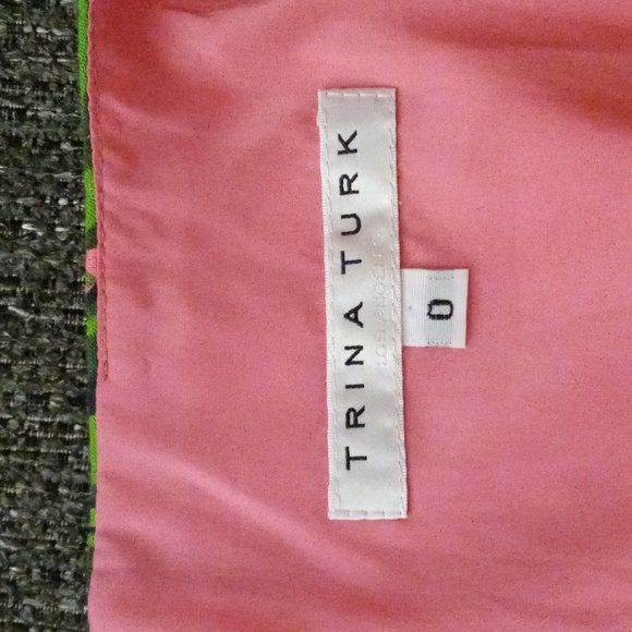 🍍RARE Trina Turk🍍- Pineapple Jacquard Print Shift Dress - Picture 4 of 16